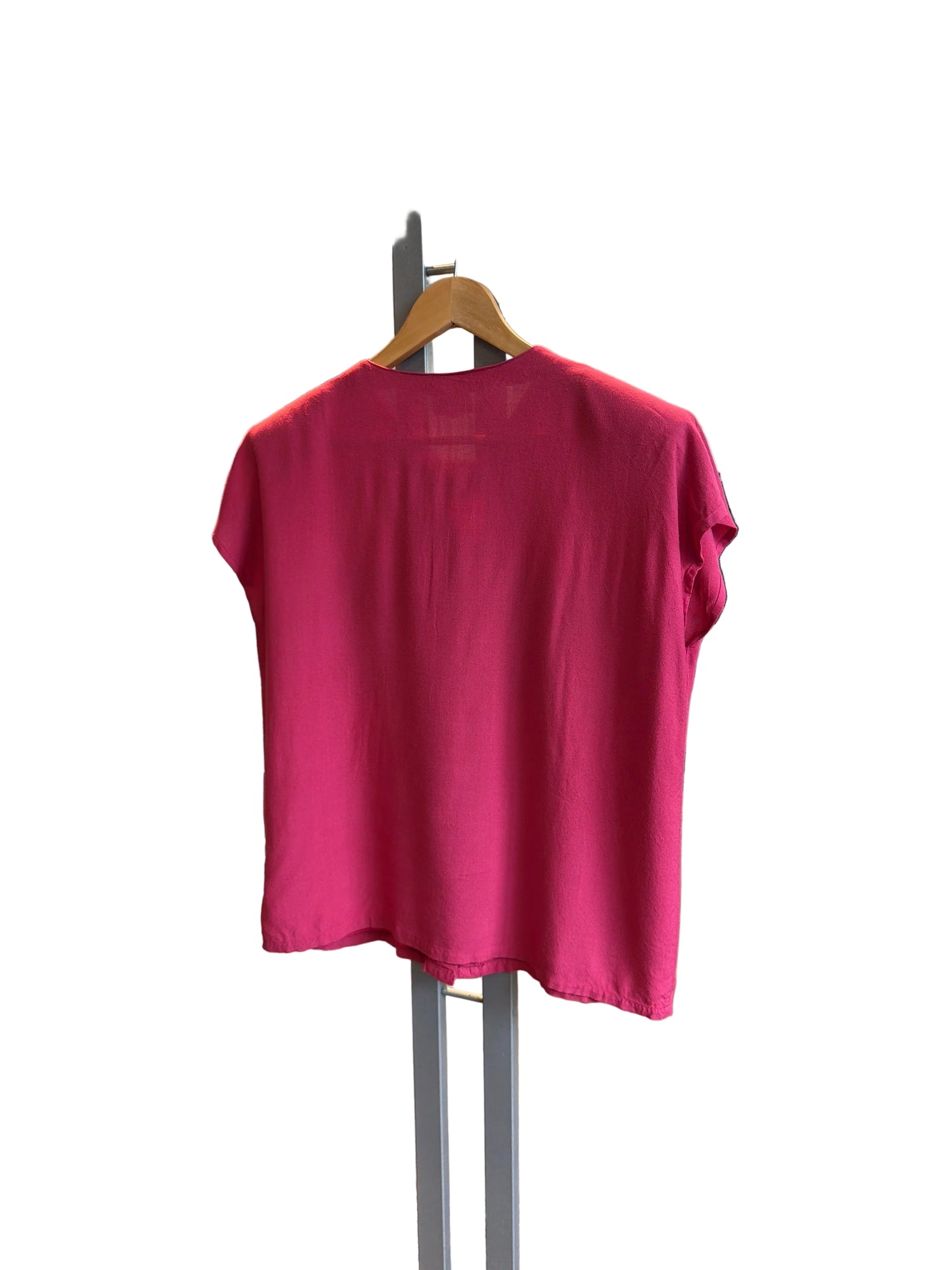 ♻️Vinrage rosa bluse med puffermer- tilstand: fin, ingen hull nupper eller flekker