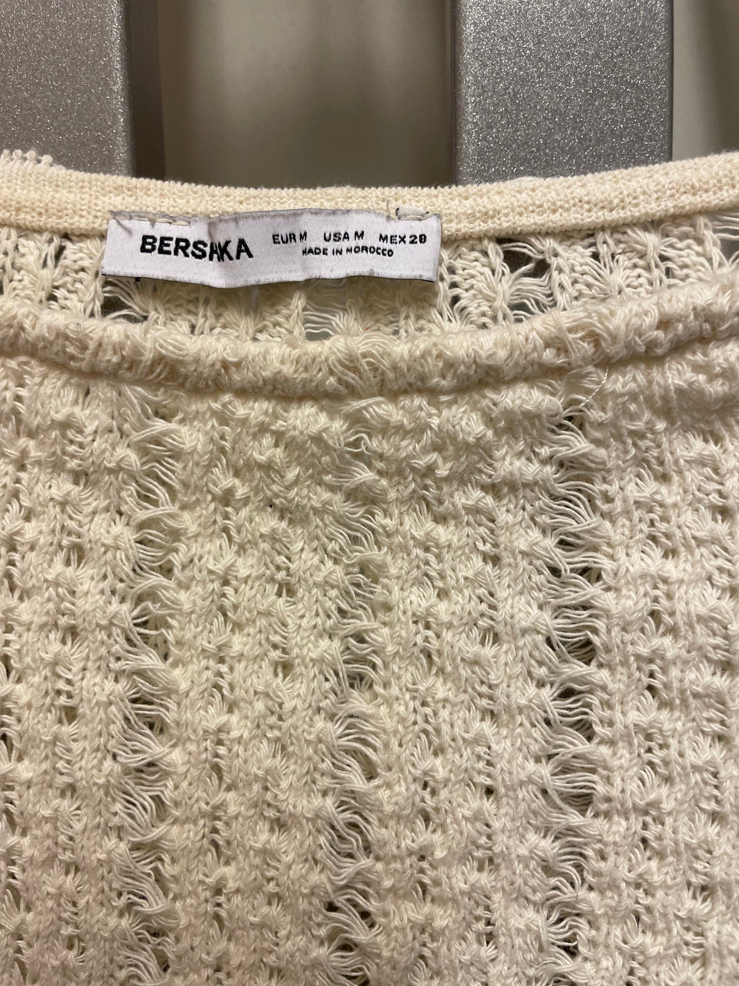 ♻️kort topp fra Bershka strl M