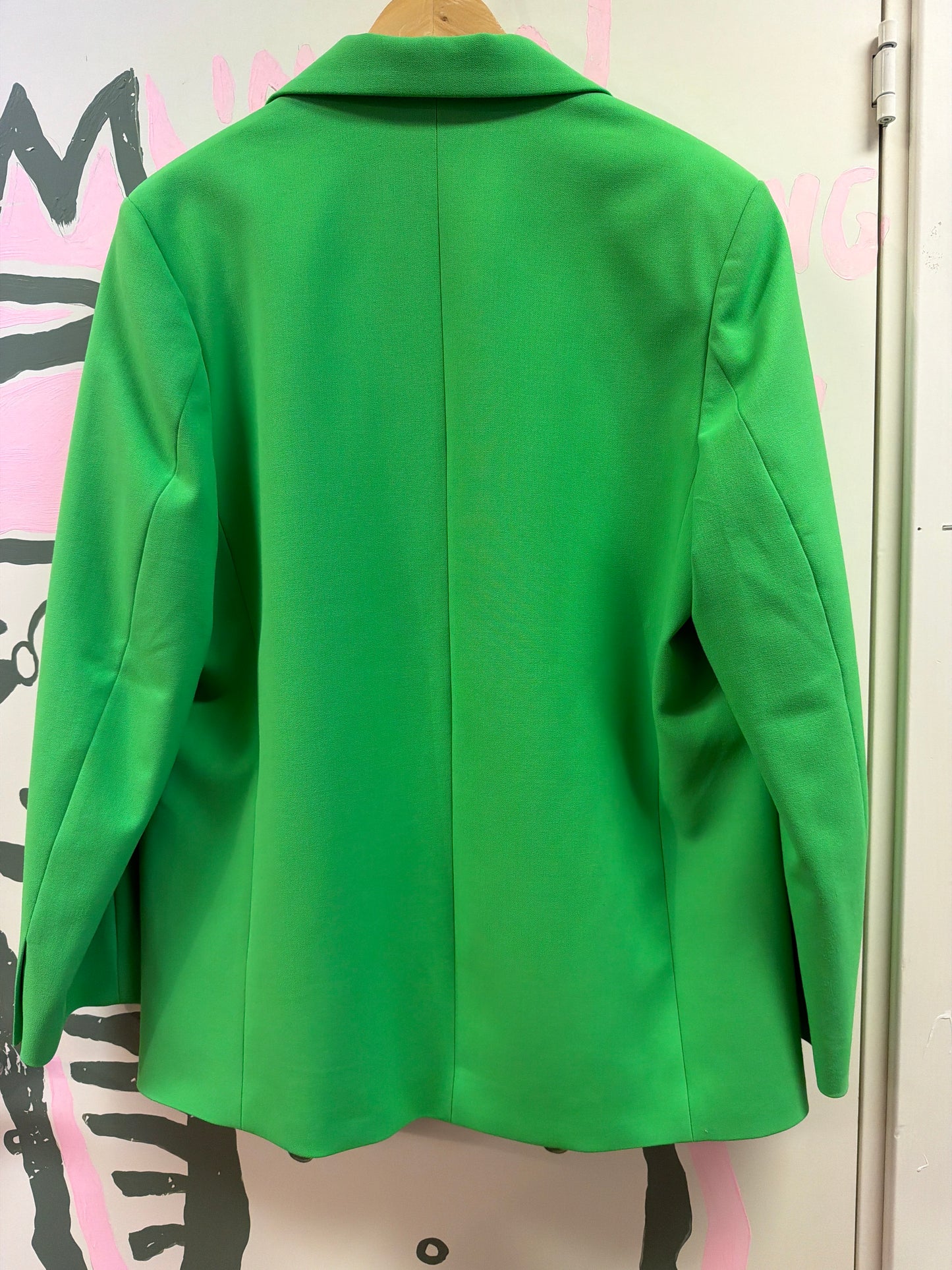 Samsøe Samsøe blazer i strl xs (oversized) grønn