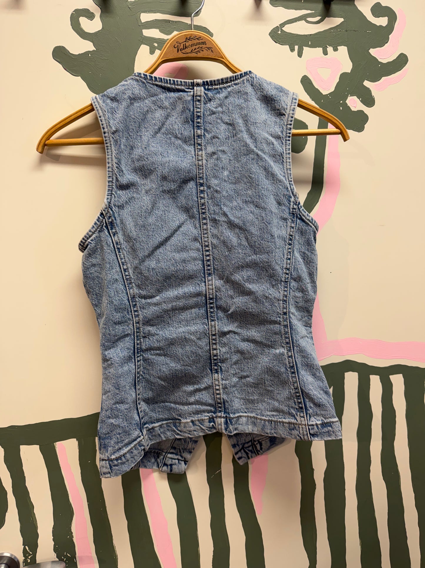 ♻️Gina Tricot dongerivest strl S