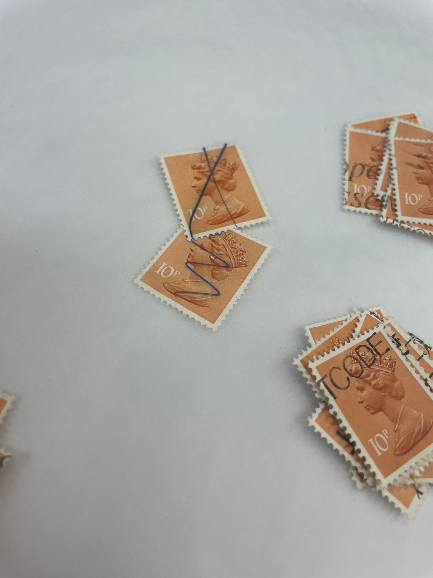 Queen Elizabeth 2 10p selges pr stk