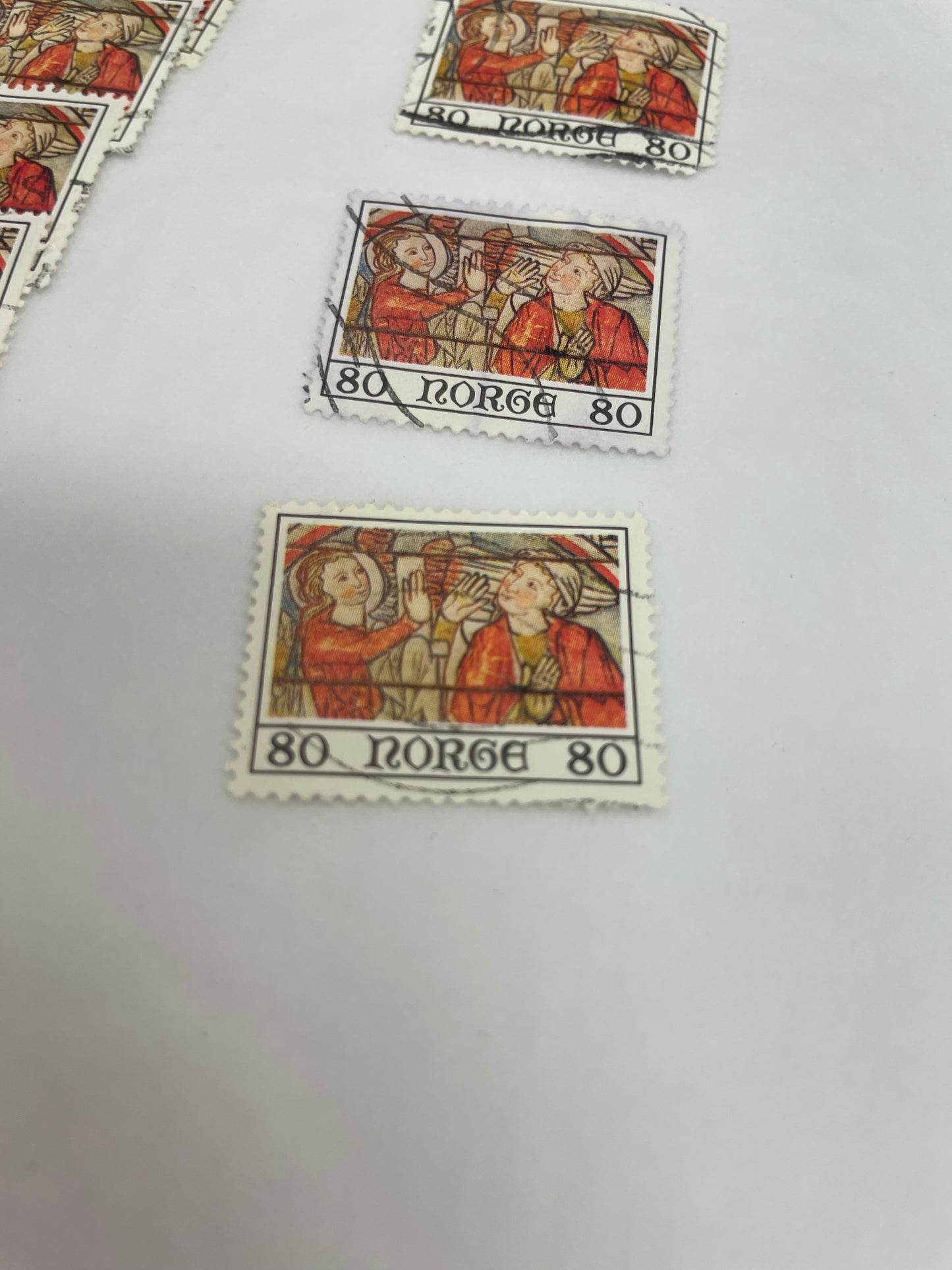 Norge 80-øre selges pr stk