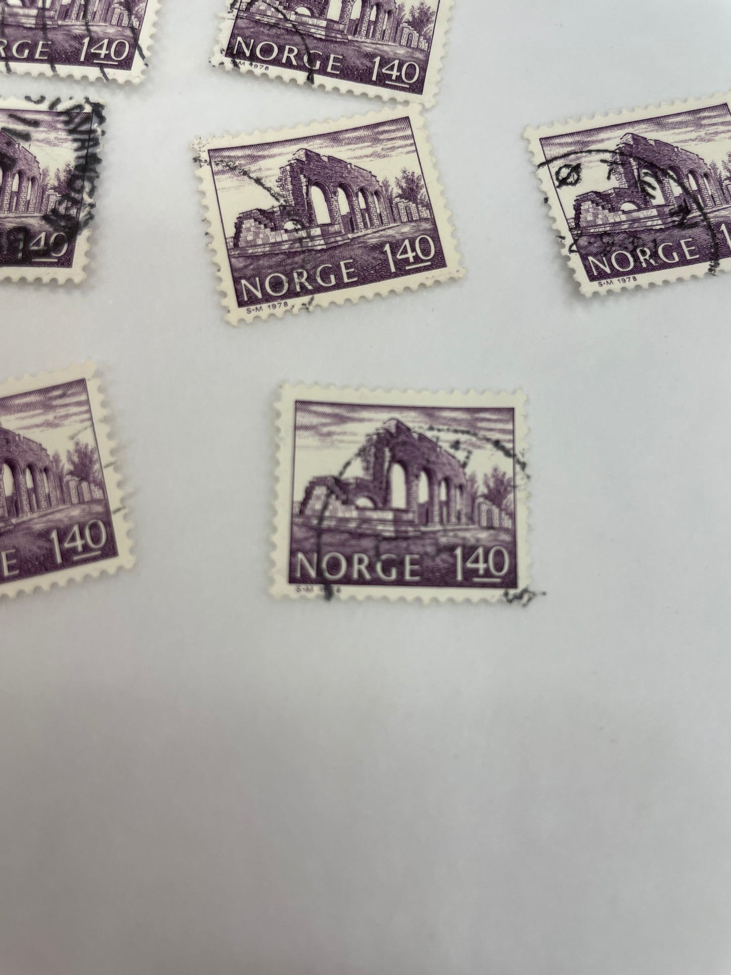 Norge frimerke 140 øre selges pr stk