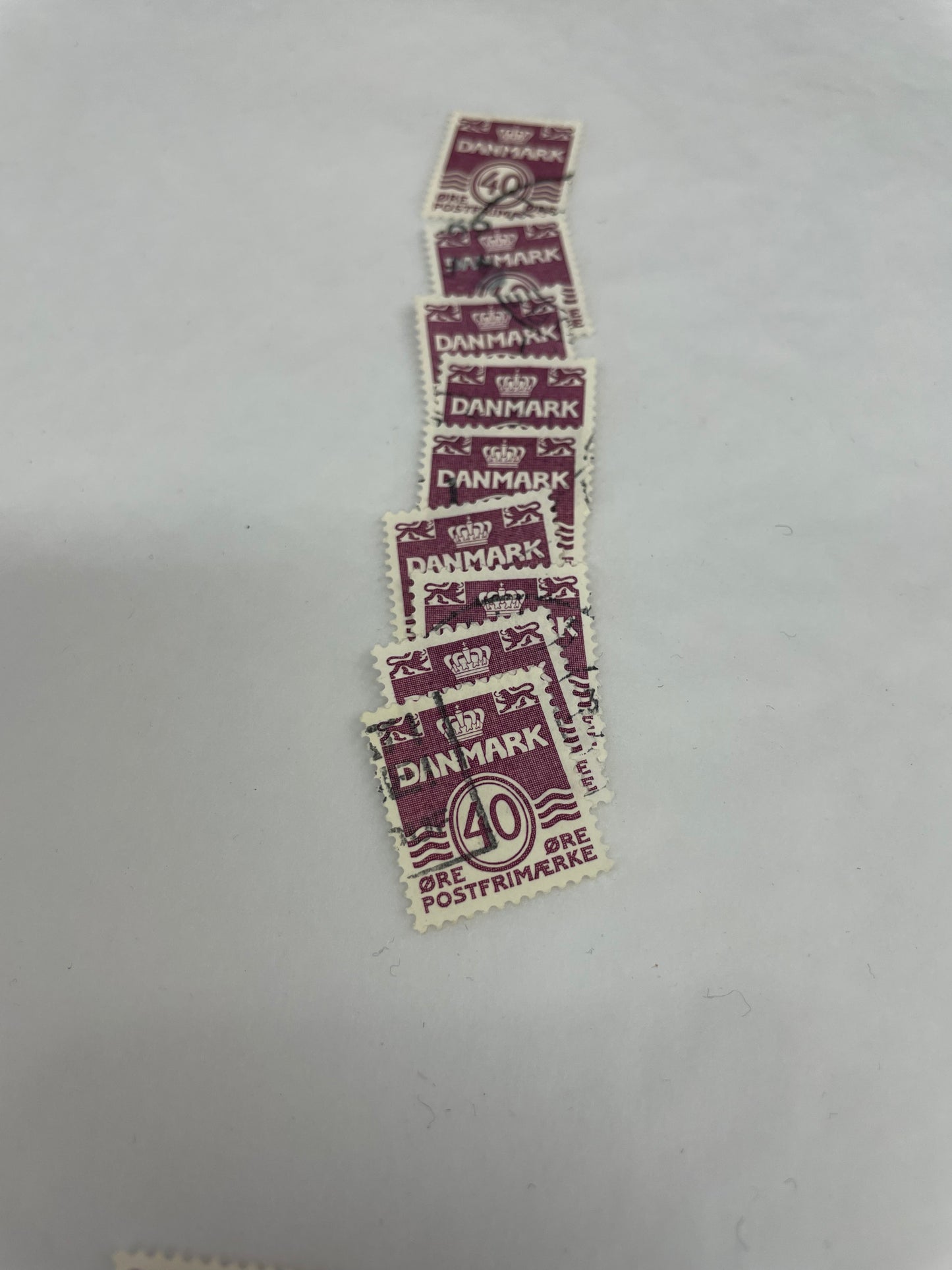 Danmark frimerke 40 øre