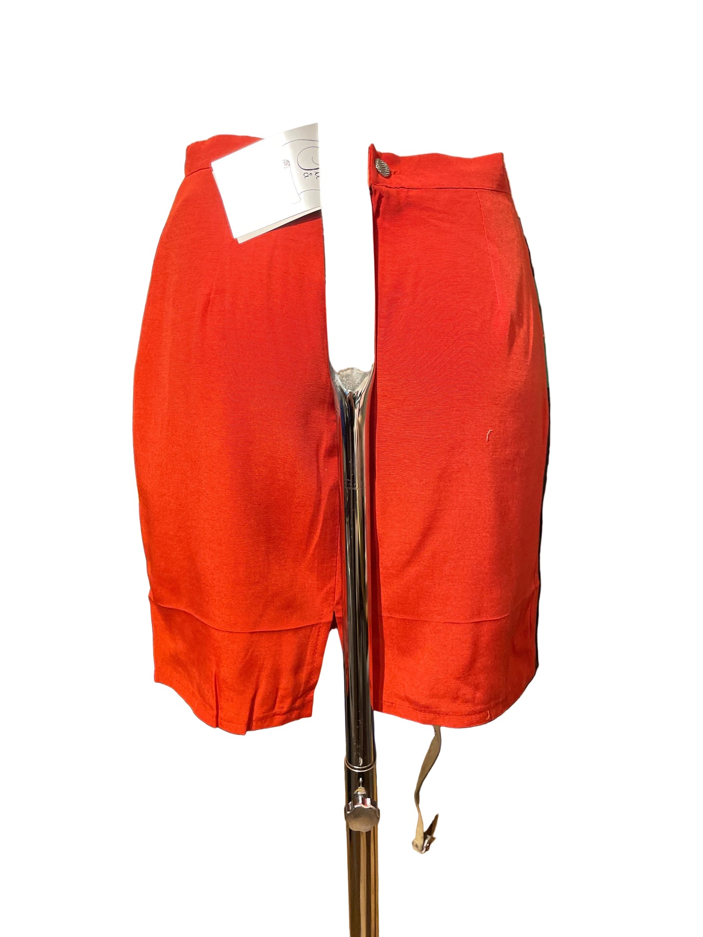 🆕Ubrukt rødt Vintage skjørt str 40. Nytt fra nedlagt butikk