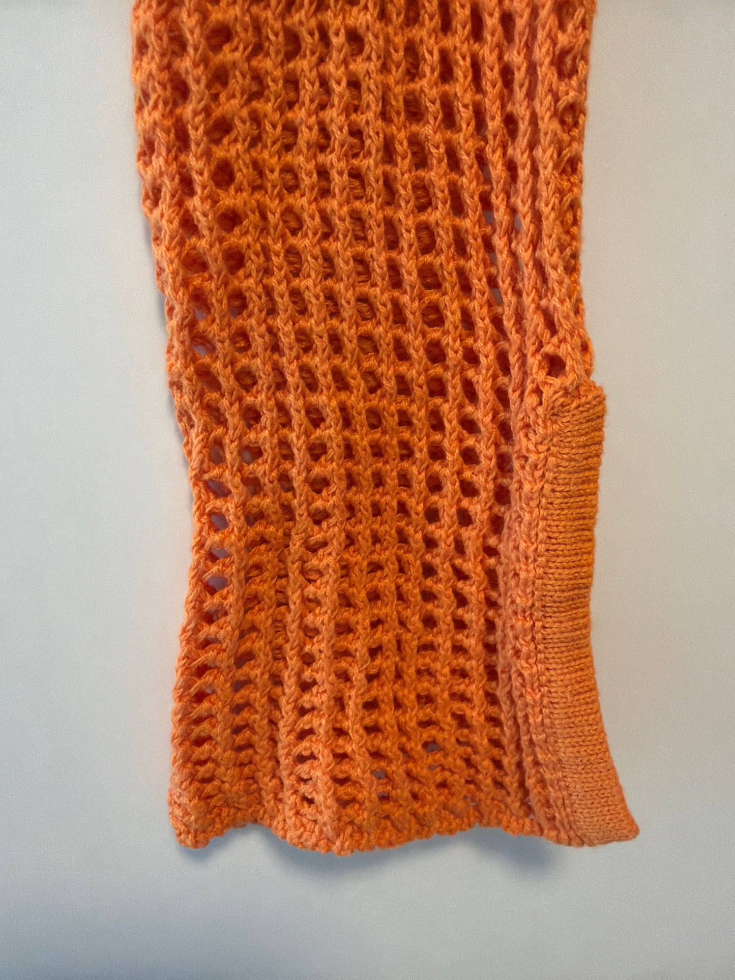 Orange kort topp fra NAKD strl S