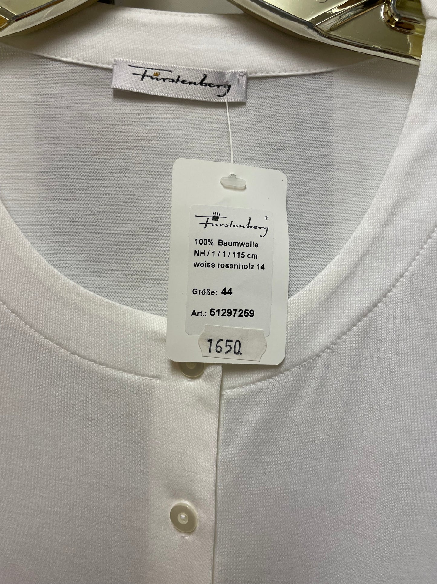 🆕Nattkjole fra Furstenberg strl 44 100% bomull.