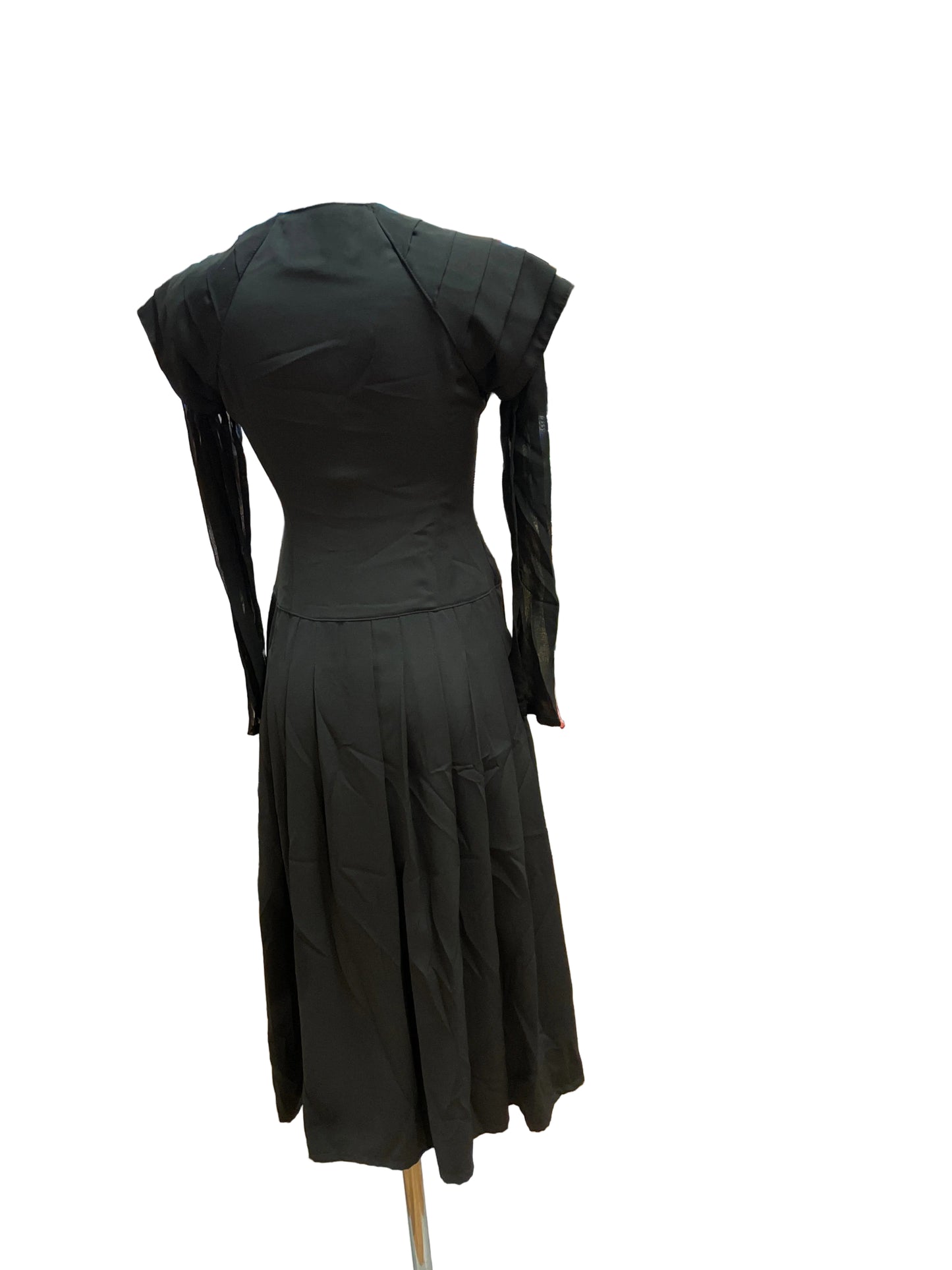 🆕Svart lang vintage kjole-str S Tilstand: Ny, med merkelappen på!