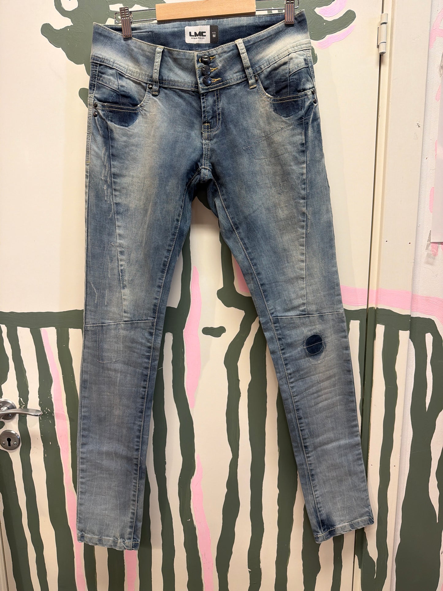 ♻️Vintage jeans Y2K low waist. Strl M. Tilstand: fin, ingen hull, flekker eller nupper