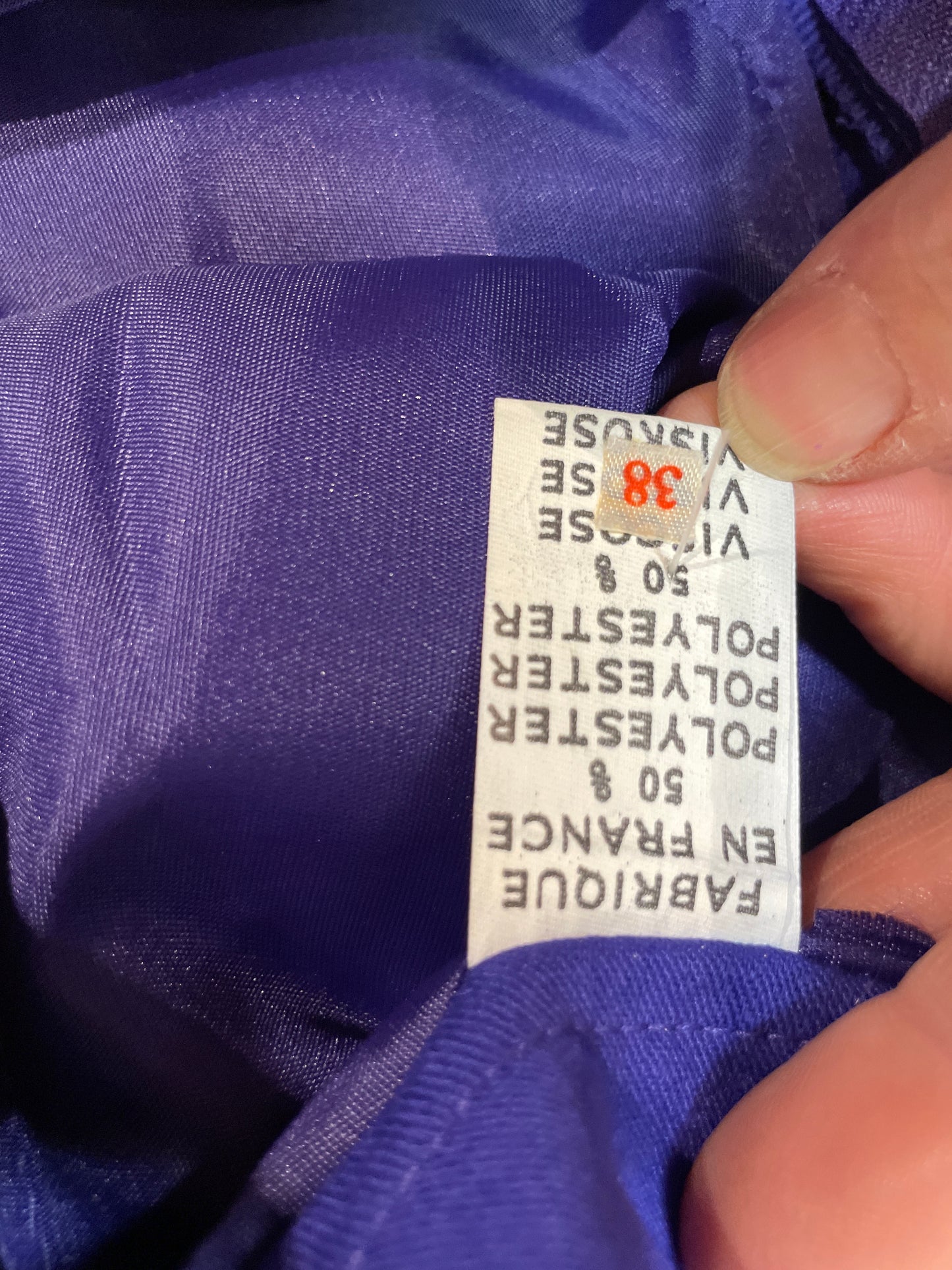 🆕Ubrukte unike Vintageskjørt i blå -str 38,40,42 og 44. Tilstand: Ny, med merkelappen på!