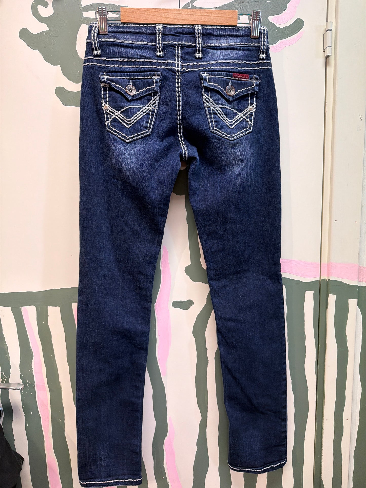 ♻️ Vintage Y2K Jeans . Low waiste. Strl w28 L 32. Tilstand: fin, ingen hull eller nupper