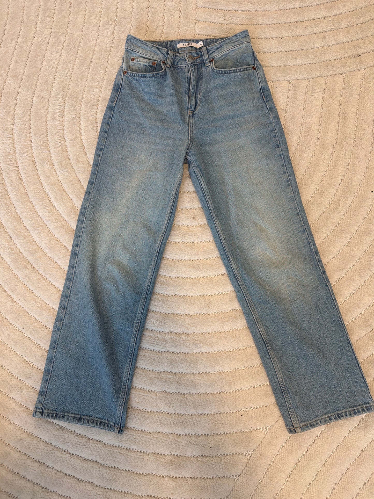 Jeans fra NAKD strl 34 med vide ben