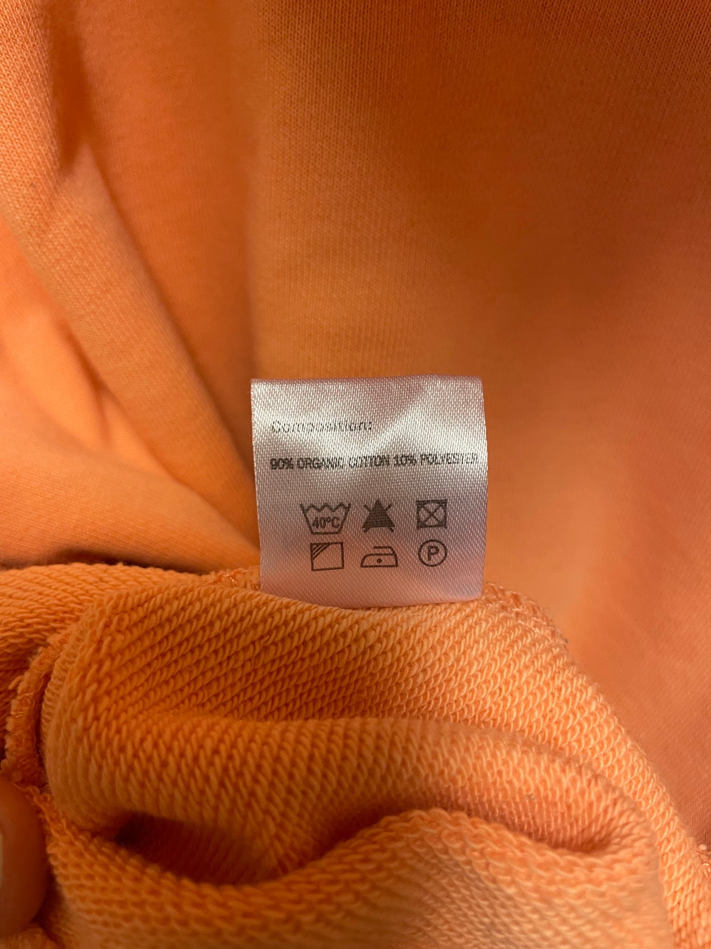 ♻️Orange hettejakke fra H2O Fagerholt. 90% bomull