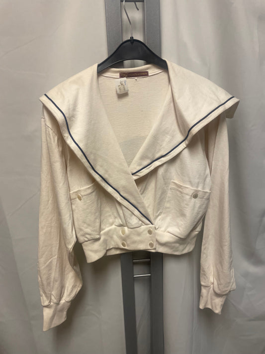 🆕Vintage kort genser/jakke ca str M