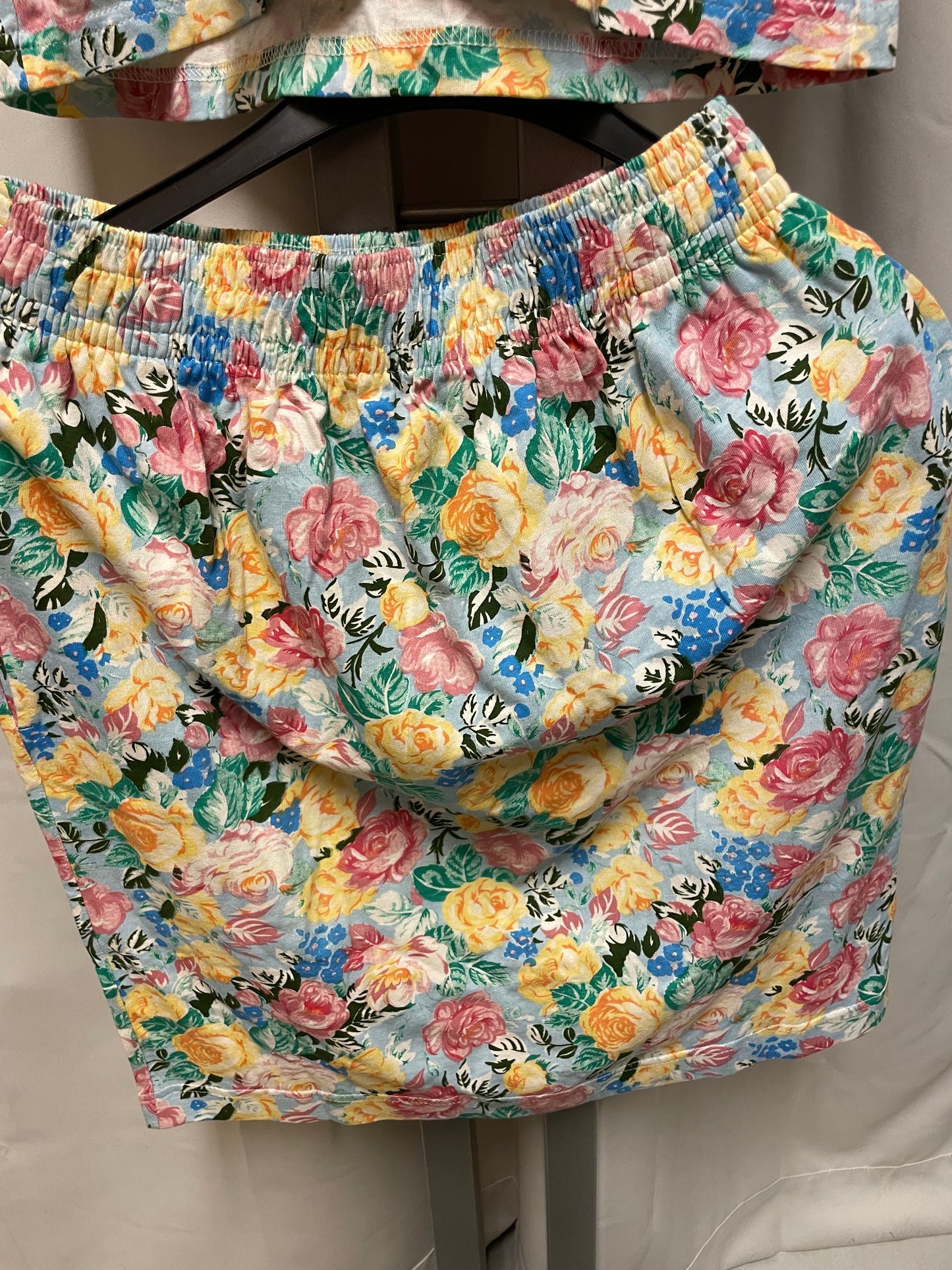 ♻️Nydelig vintage sommersett med skjørt og singlet str M