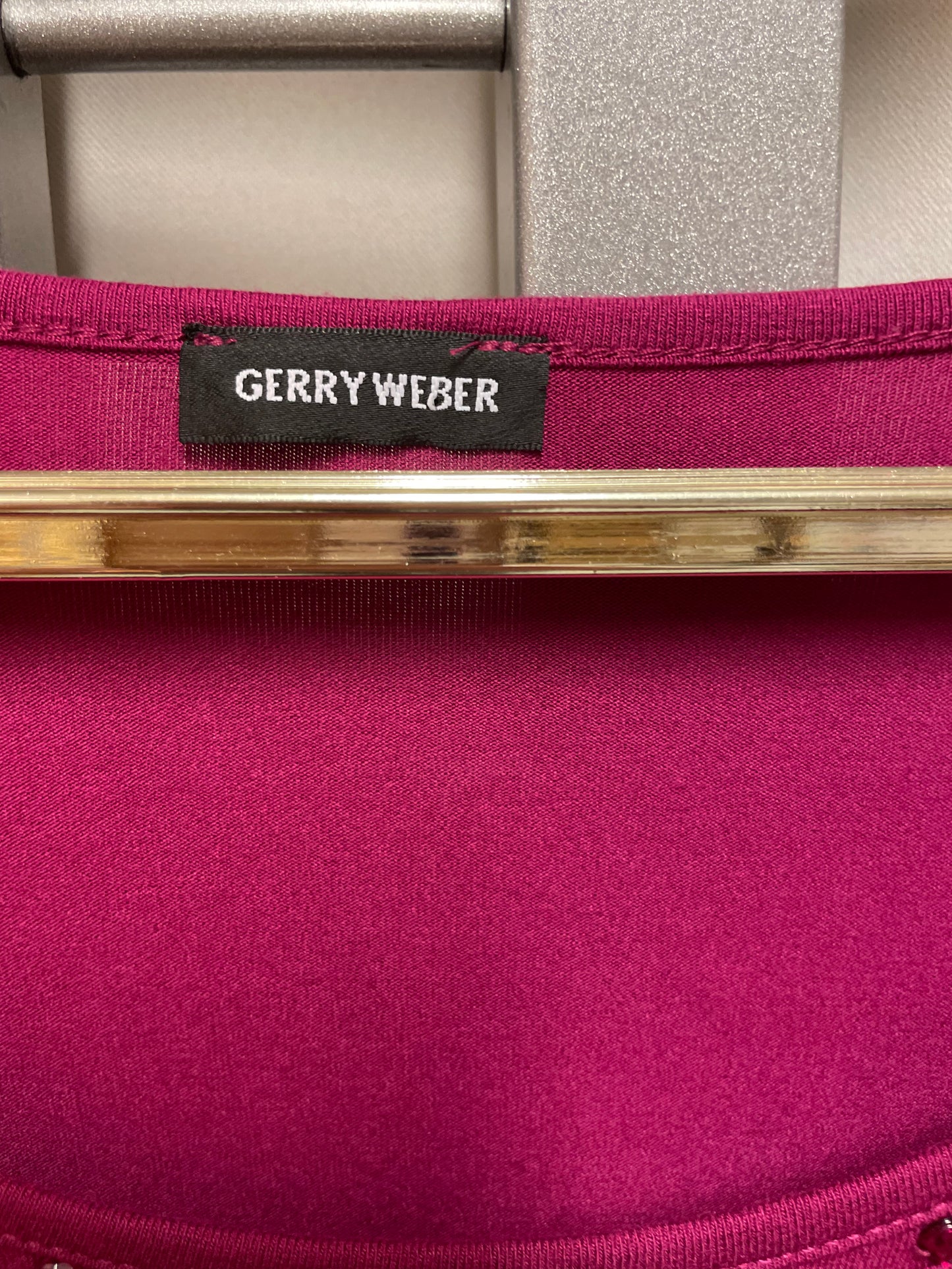 ♻️ Genser fra Gerry Weber strl 46 plus size rosa/cerise
