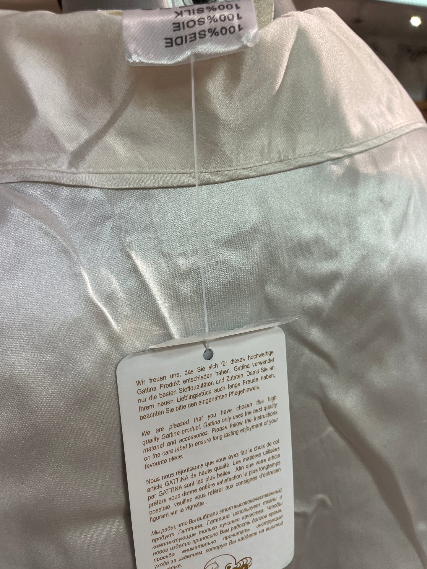 🆕Ubrukt silkedrakt str 44 og 46 Tilstand: Ny, med merkelappen på!