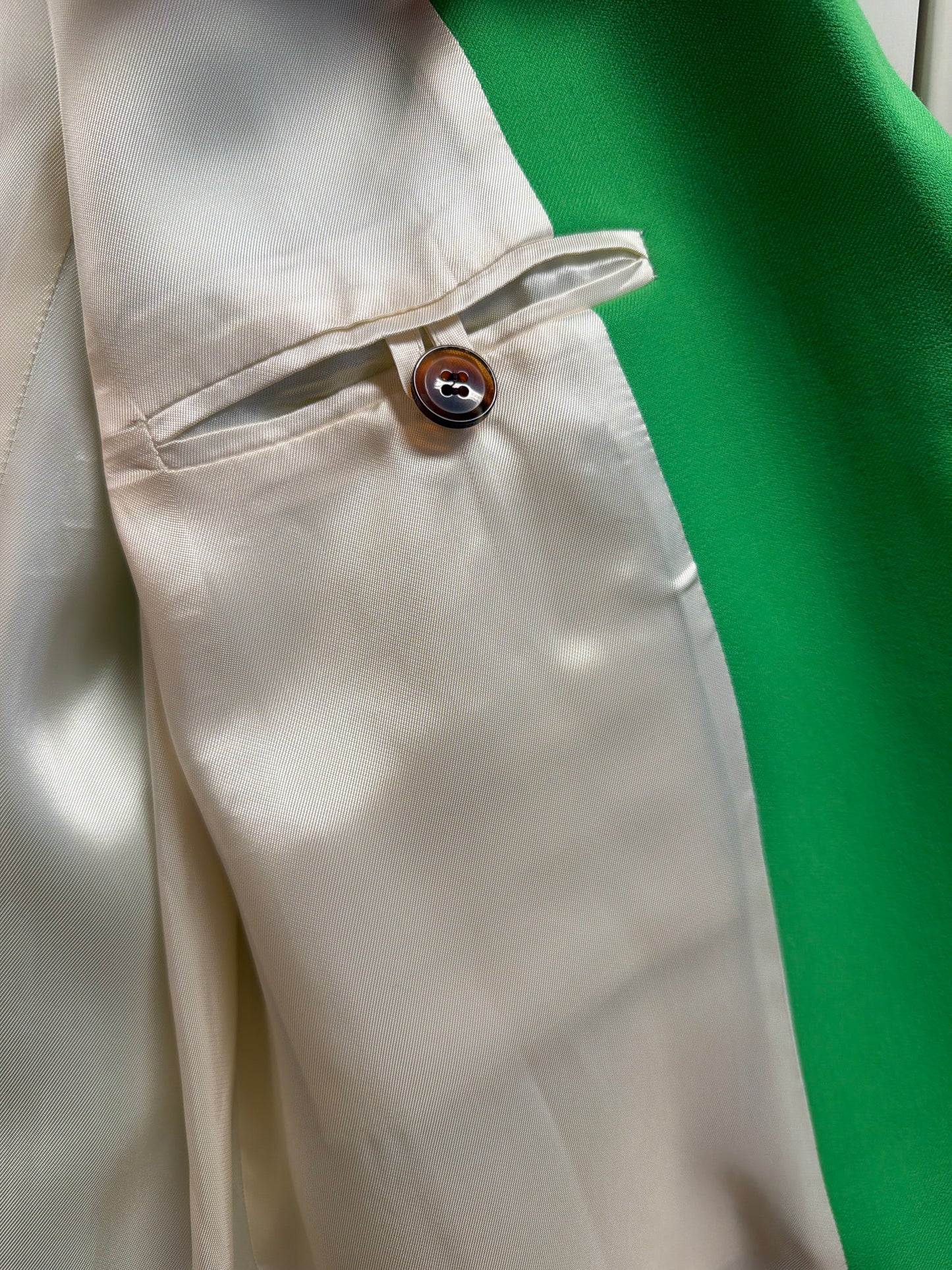 Samsøe Samsøe blazer i strl xs (oversized) grønn