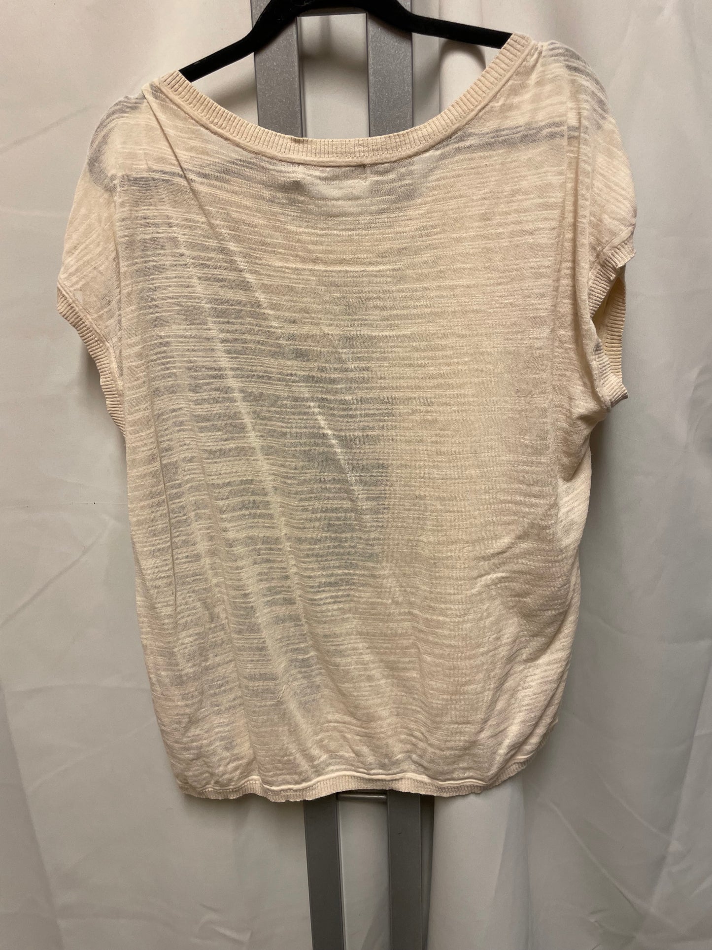 ♻️beige topp fra Gustav strl 42. Silke og bomull
