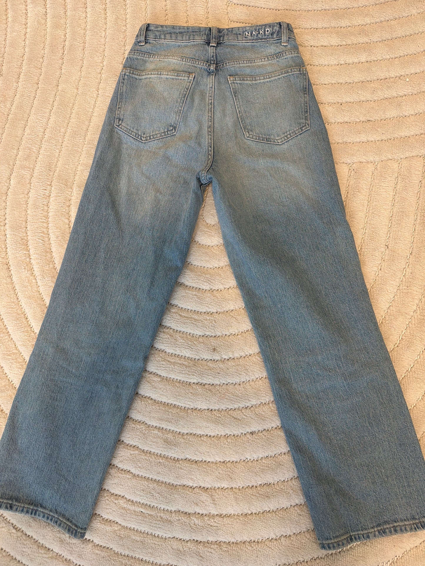 Jeans fra NAKD strl 34 med vide ben