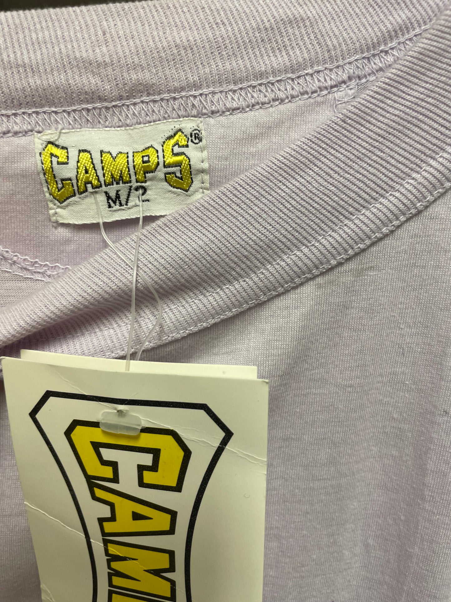 🆕 Vintage lilla camps T-skjorte strl M i 100% bomull Unisex