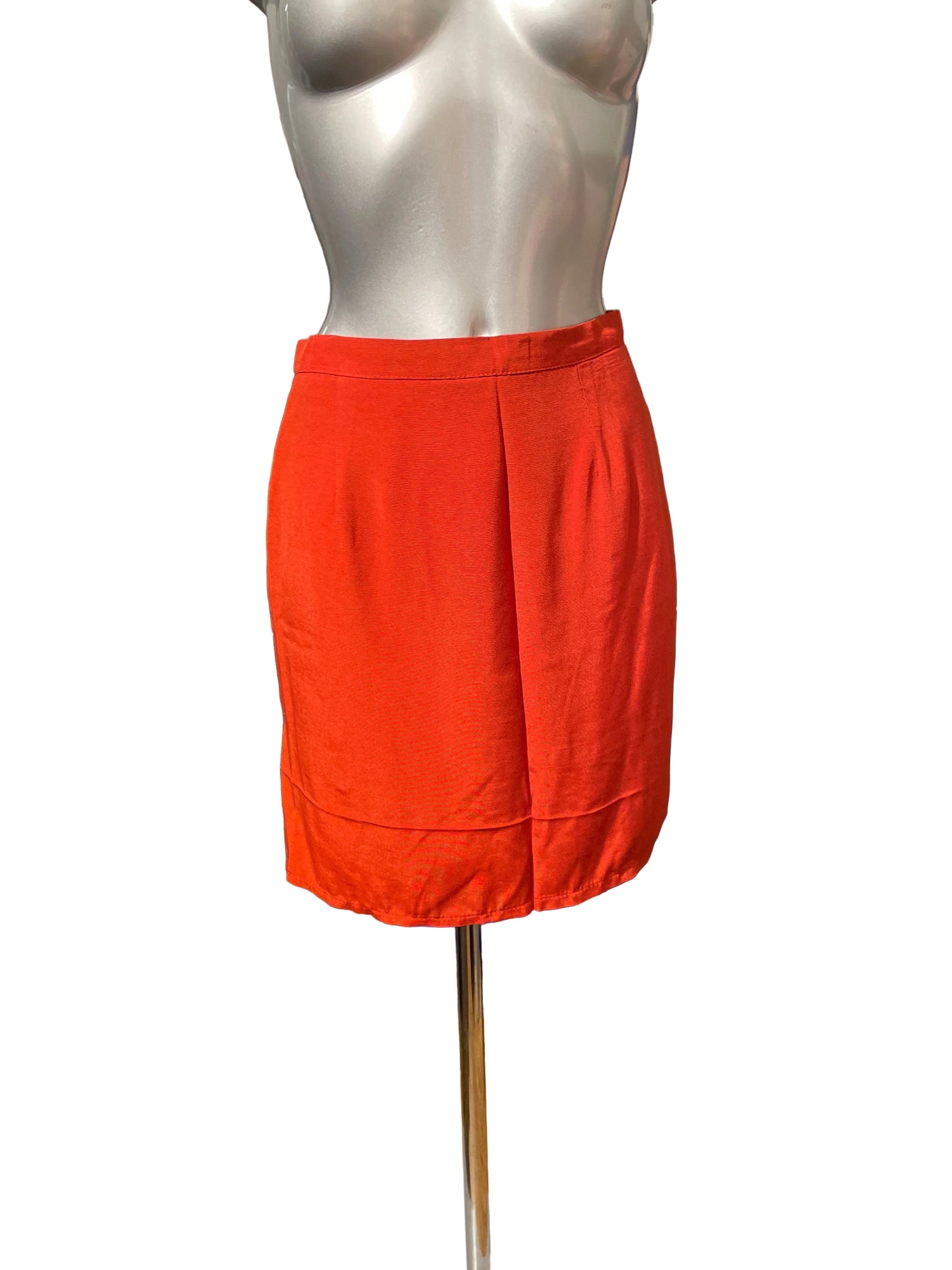 🆕Ubrukt rødt Vintage skjørt str 40. Nytt fra nedlagt butikk