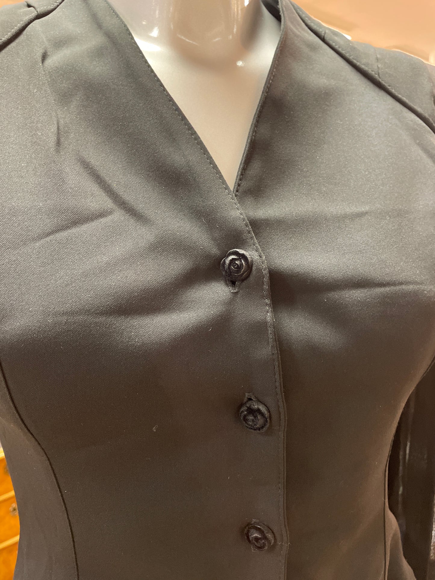 🆕Svart lang vintage kjole-str S Tilstand: Ny, med merkelappen på!