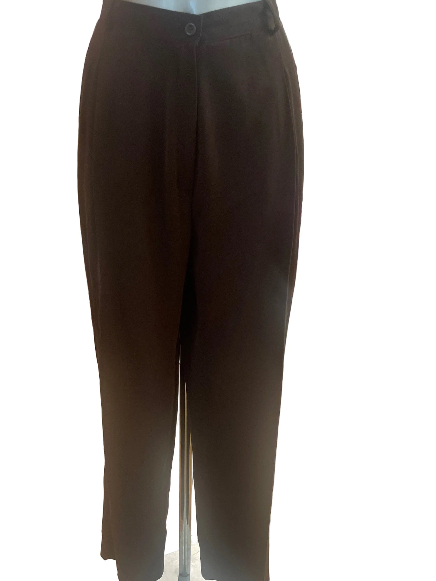 🆕 Brun Vintage dressbukse! Str 48(men tilsvarer ca 44)! Tilstand: Ubrukt fra nedlagt butikk!