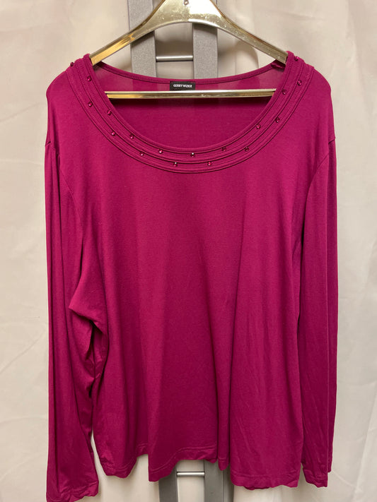 ♻️ Genser fra Gerry Weber strl 46 plus size rosa/cerise