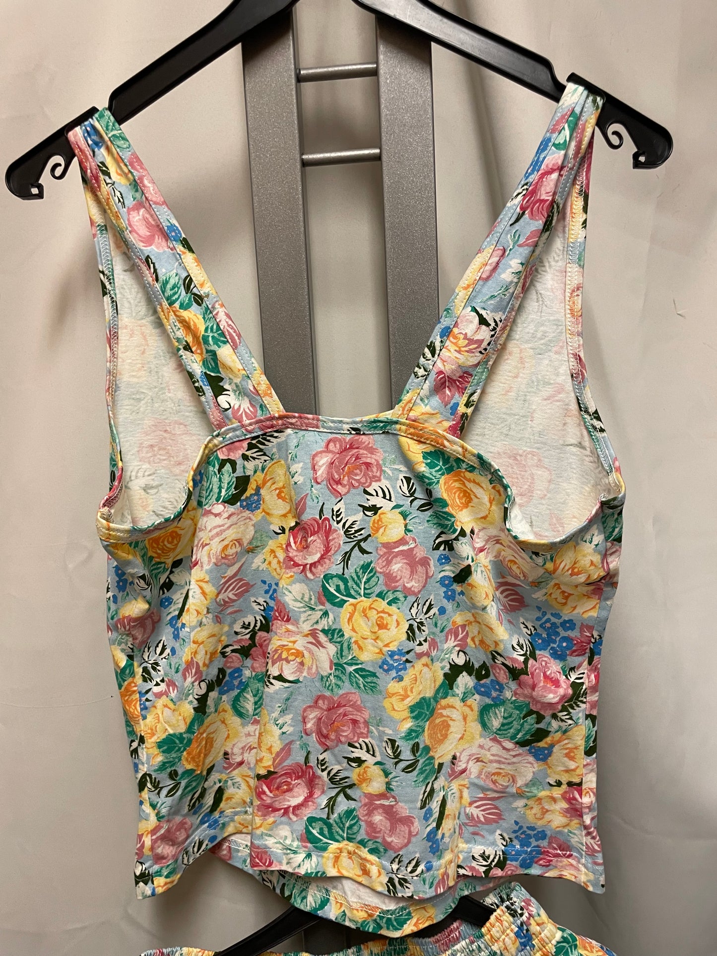 ♻️Nydelig vintage sommersett med skjørt og singlet str M