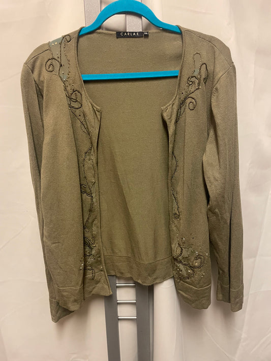 ♻️beige cardigan fra Carla F strl XXL