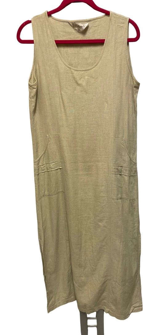 ♻️Lang beige Linkjole strl M