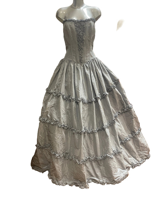 🆕Kun 1! Ubrukt Fransk vintage gallakjole str 42- Tilstand: Ny, med merkelappen på!