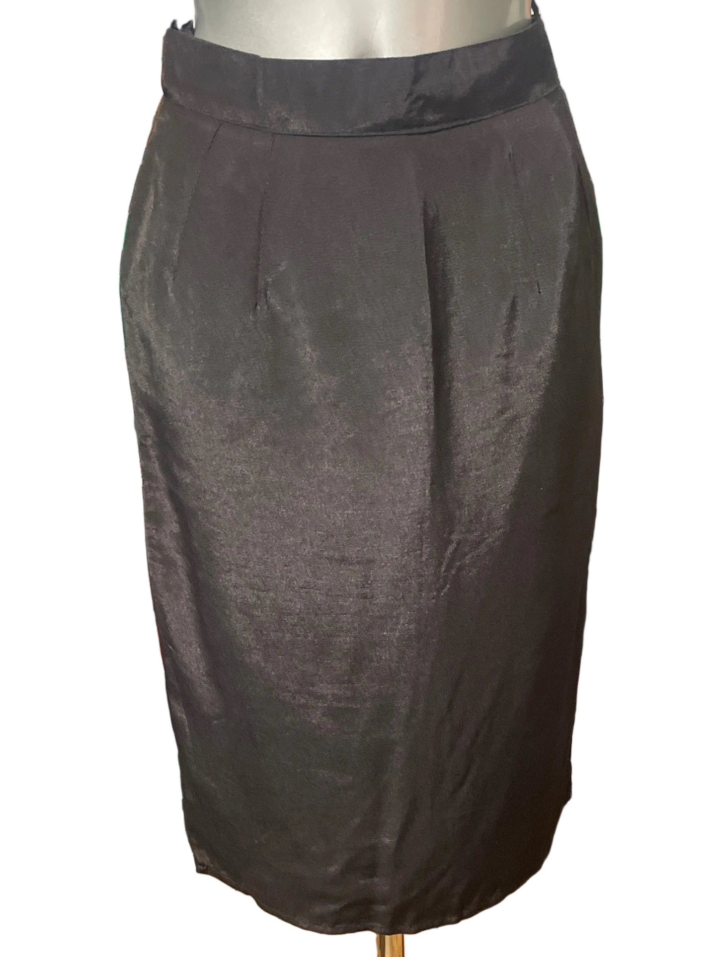 🆕 Ubrukt svart vintageskjørt ca str 38- helt nytt fra nedlagt butikk!