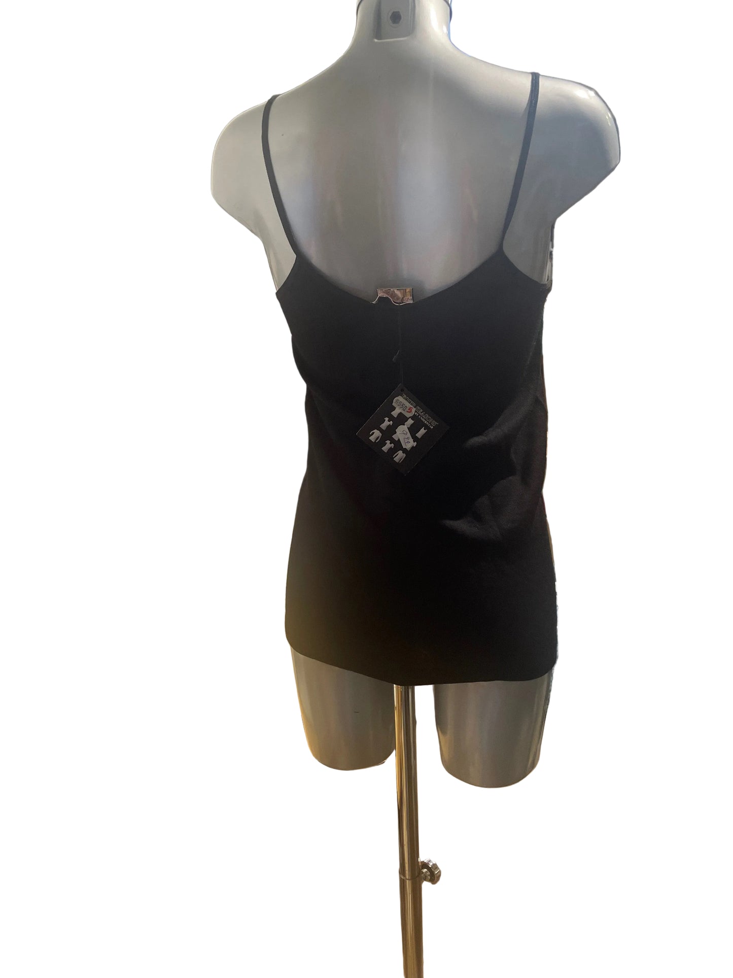 🆕 singlet ull/bomull svart/hvit- str L/XL- helt ny, fra nedlagt butikk!