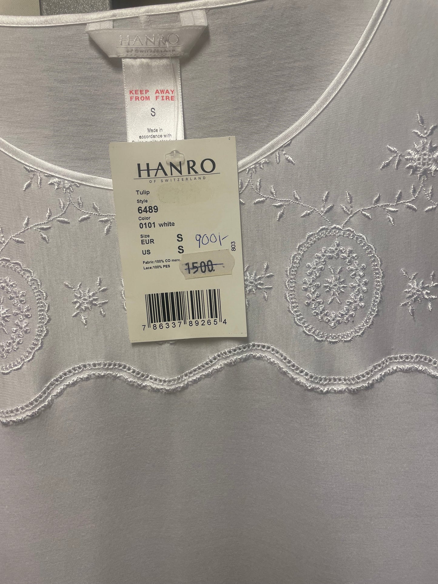 🆕 Nattkjole i 100% bomull fra Hanro strl S