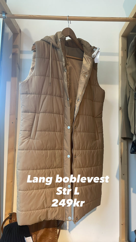 Lang boblevest