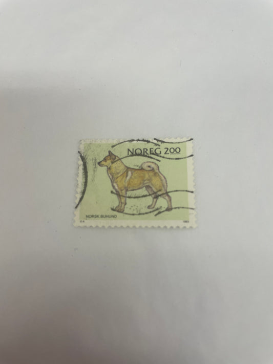 Norsk Buhund frimerke