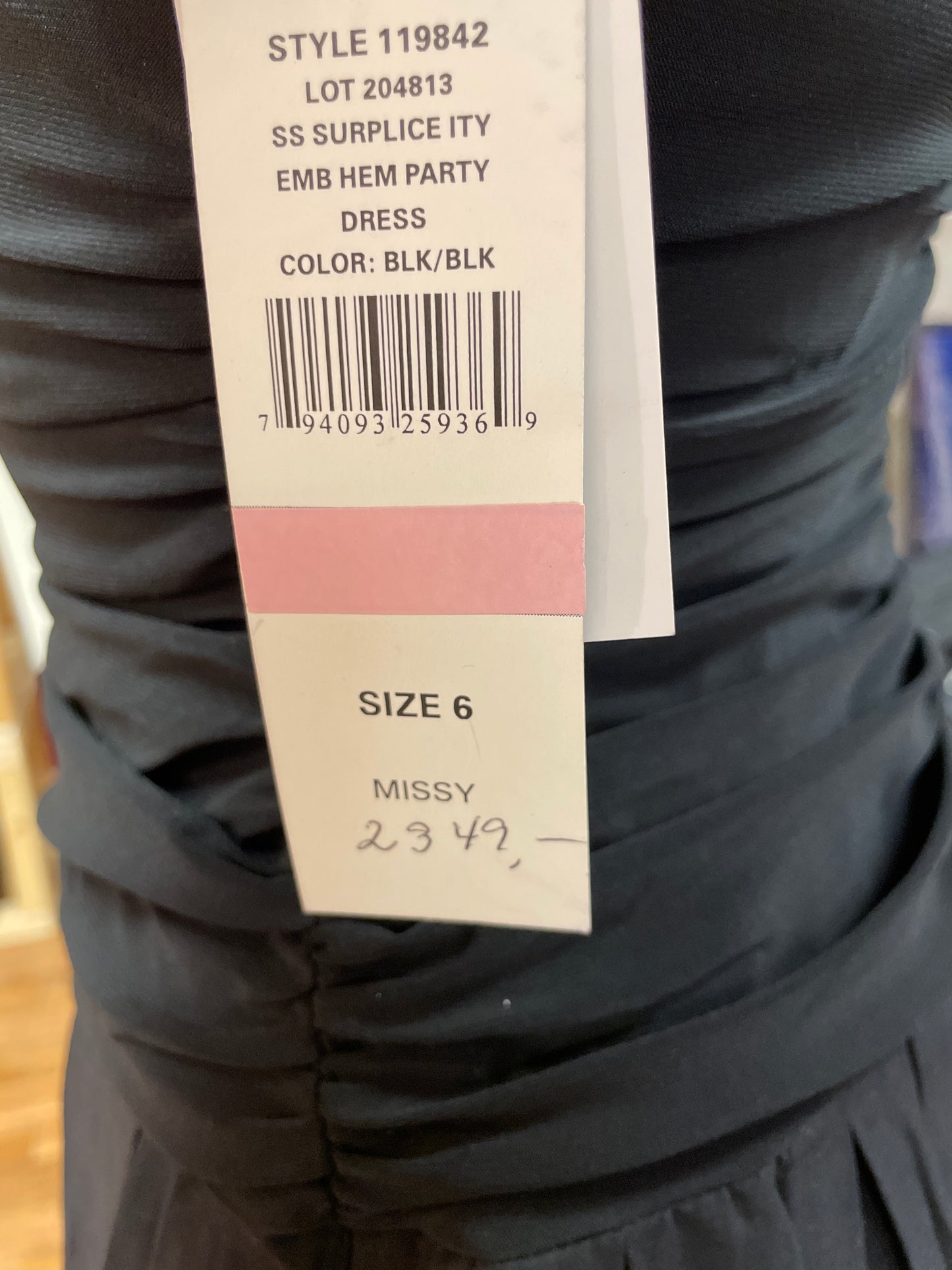 🆕Ubrukt Vintage kjole str 6(ca M) Nydelig passform! Tilstand: Ny, med merkelappen på!