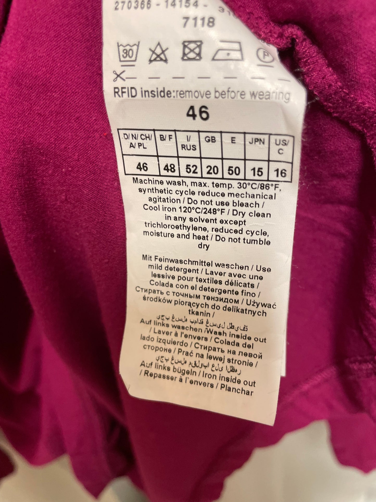 ♻️ Genser fra Gerry Weber strl 46 plus size rosa/cerise