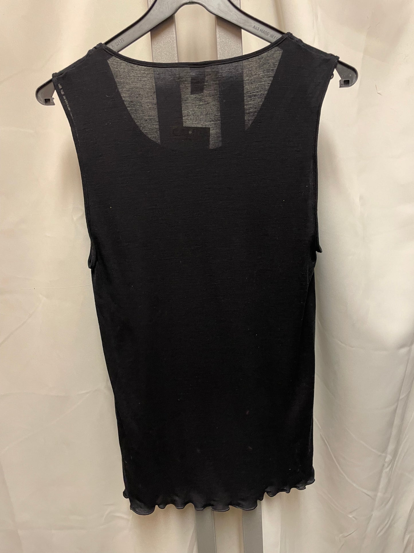 🆕 Svart singlet fra calida, ull, strl L