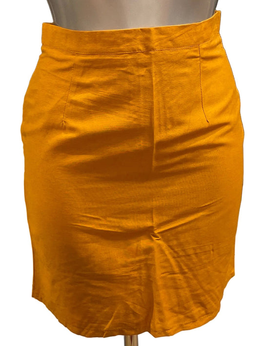 🆕Ubrukte Vintageskjørt i orange str 38 og 40- Tilstand: Ny, med merkelappen på!