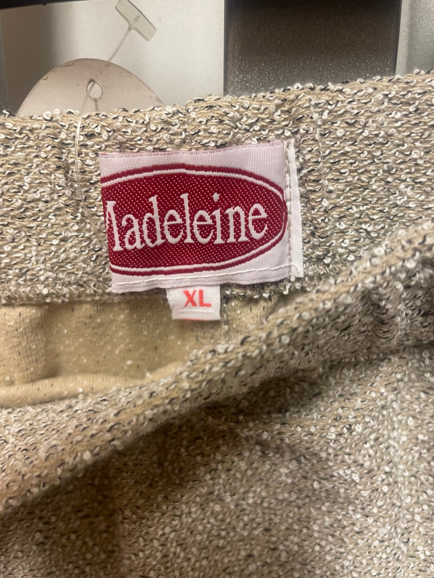 ♻️ Vintage miniskjørt beige i XL(liten strl)