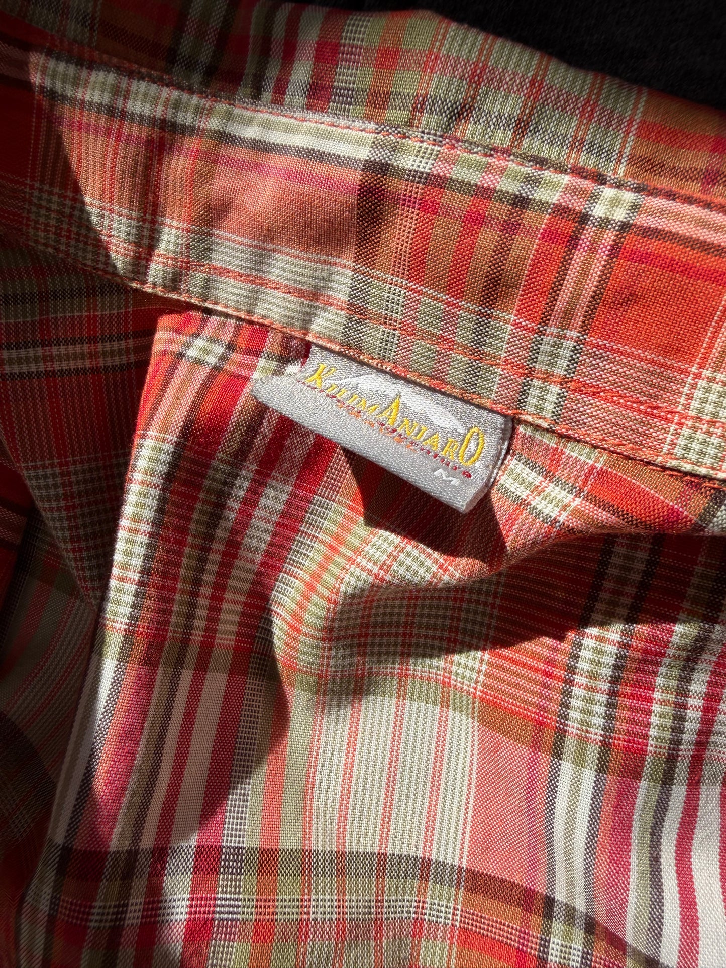 Vintage herreskjorte kortermet strl M