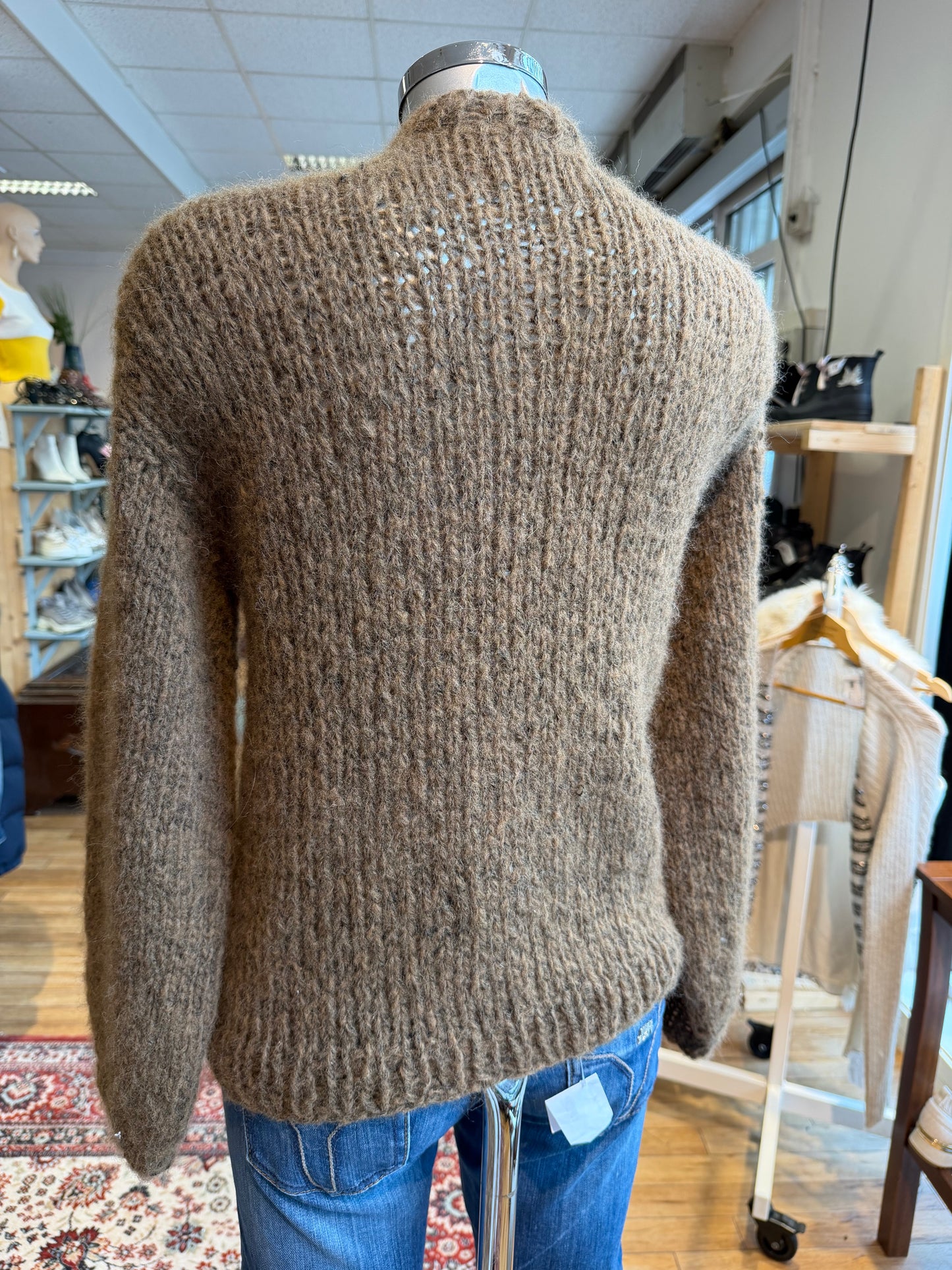 Dorte Skappel garn– cardigan i lammeull strl s/m