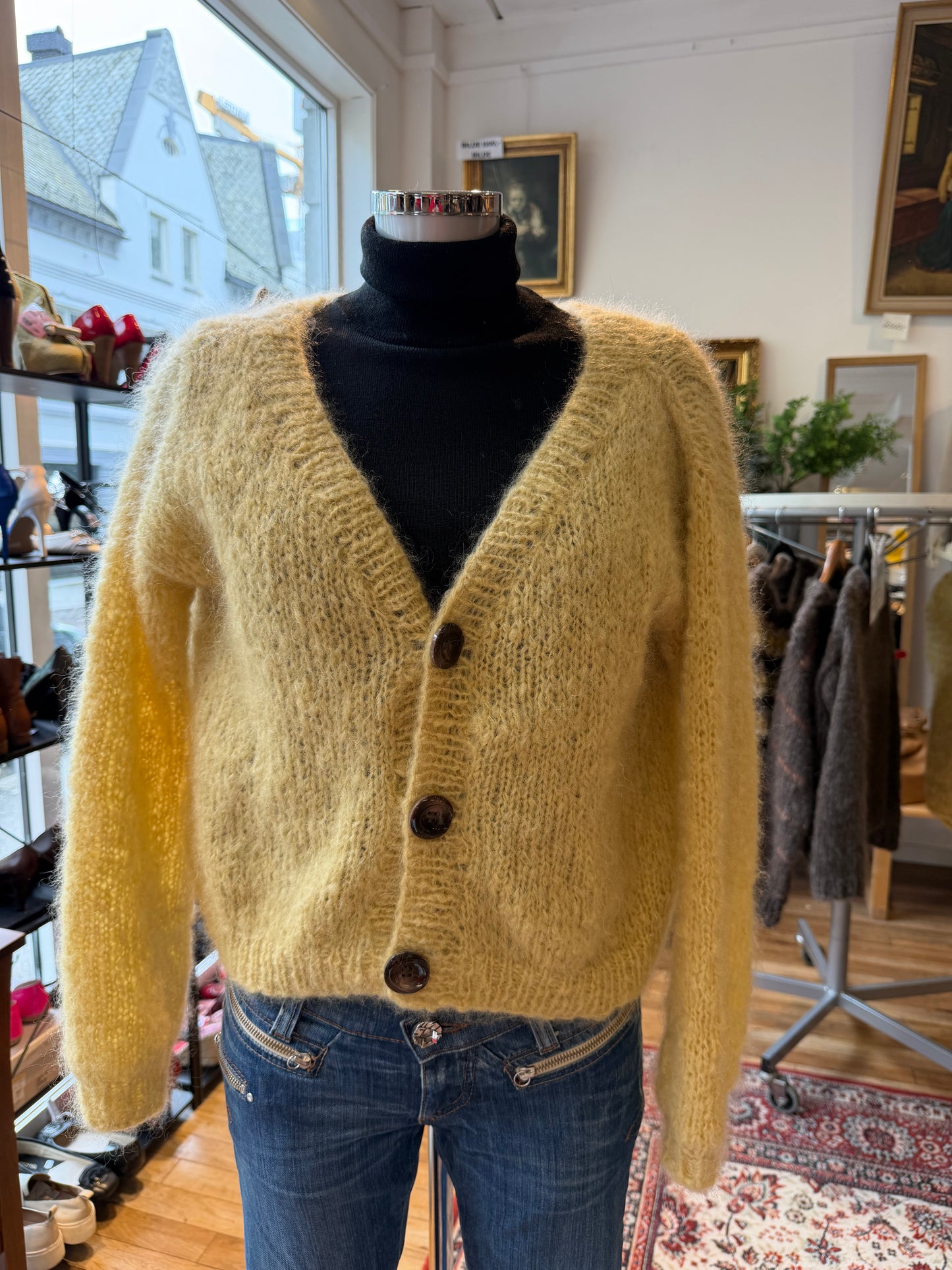 Akaschic Knits- Gul Mohair cardigan