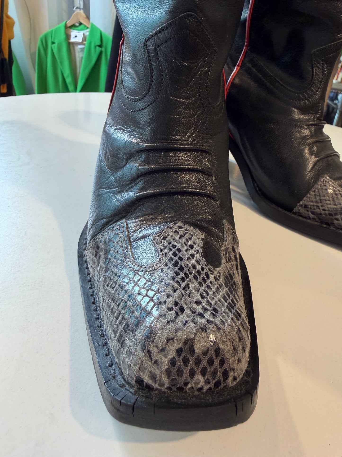 Vintage skinnboots Y2K