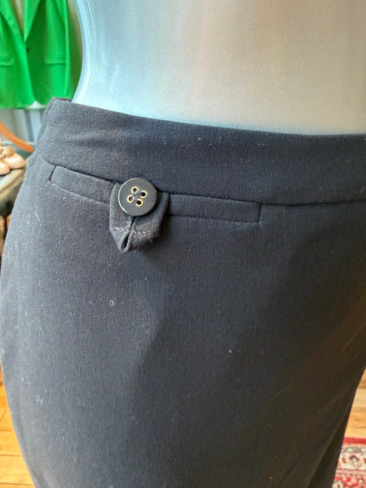 Vintage Hanna svart skjørt strl 40