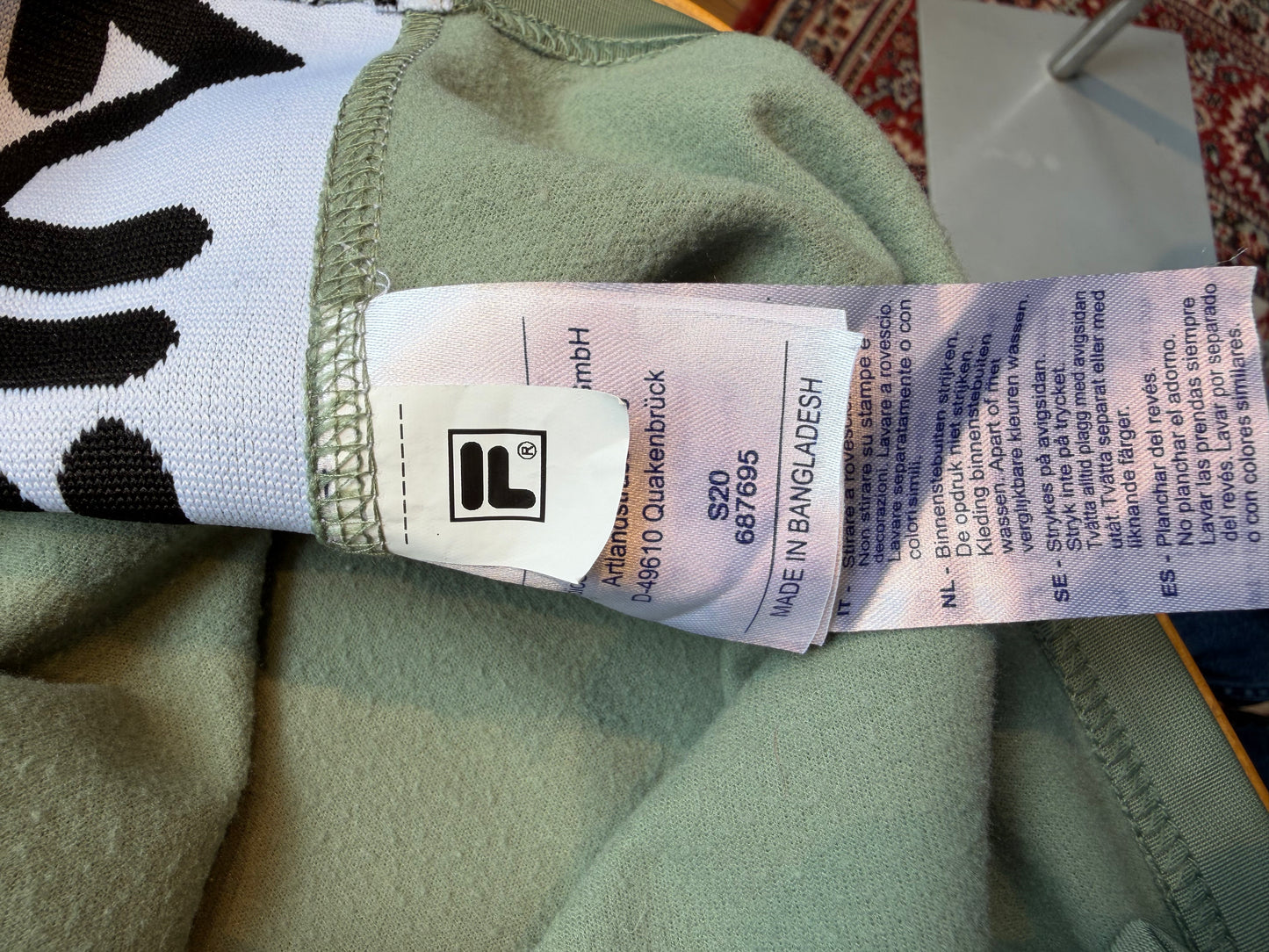 FILA sport skjørt grønn strl xs