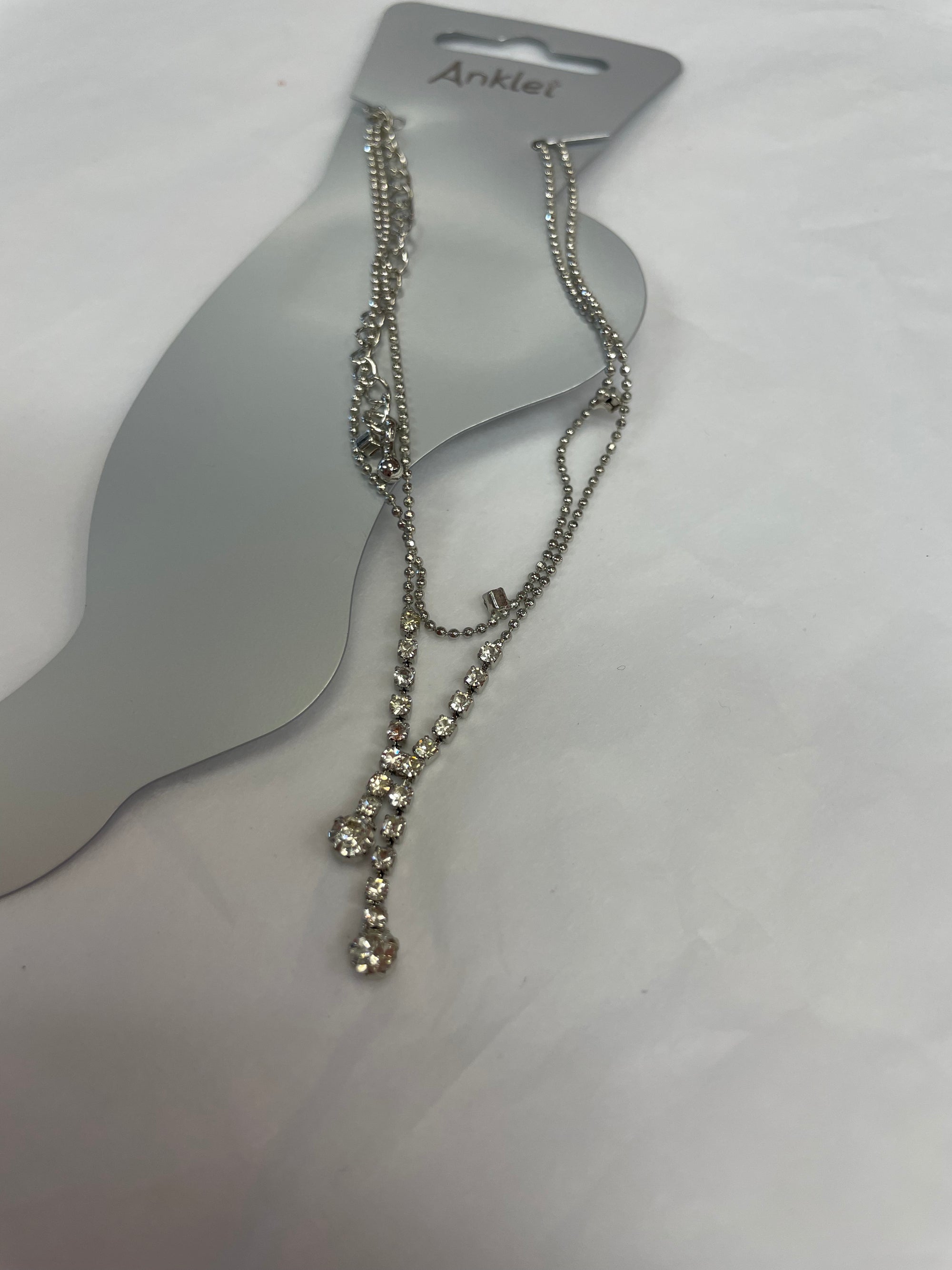 Ankelkjede M strass